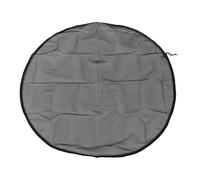 Couverture de Filet de Pluie en Polyester, Couverture en pour barils de Pluie, seaux de Collecte d'eau à Cordon Pratique, Protection de réservoir pour Jardin et Cour