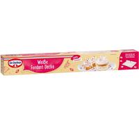 Couverture de fondant blanc Dr. Oetker prête à l'emploi, paquet de 450 g