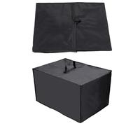 Couverture de Four à Micro-Ondes Microwave Covers Black Oven Waterproof Dust Cover with Handle
