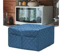 Couverture de Four à Micro-Ondes Microwave Covers Bread Machines Easy Clean Oven Dust Cover(Blue)