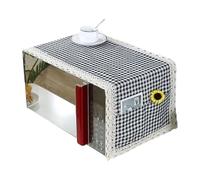 Couverture de Four à Micro-Ondes Microwave Oven Grease Proof Cover Dust Multi-purpose 100×35cm(Black)