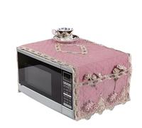 Couverture de Four à Micro-Ondes Universal Microwave Cover, Simple Oven, Dustproof, for Kitchen, Home Use(Pink)