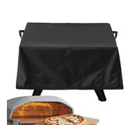 Couverture de four à pizza, couverture de protection, 24.41x24.41x11.02 pouces Matière imperméable en tissu oxford, stockage multifonctionnel pour les entreprises, hôtel, restaurant, location et appar