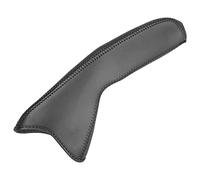 Couverture De Frein à Main Cobines De Frein À Main Voiture Utilisation L'ajustement Du Boîtier For Toyota RAV4 2009 ~ 2012 Cuir Véritable DIY Couvercle En Style(Black)