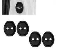 Couverture de gâche de porte de voiture Couvercle de serrure porte voiture en Silicone, garniture protection for loquet Tundra 2022 - 2026, accessoires décoration 4 pièces
