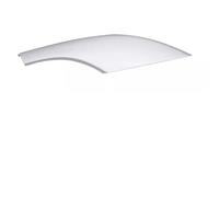 Couverture De Galerie De Toit Compatible Avec VW Pour CROSS Pour POLO 2007 2008 2009 2010 2011 Porte-bagages Toit Avant Arrière Gauche Et Droit, Barre Toit Embout Rail Coque 6Q0860145(Rear left)