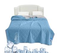 Couverture de glace respirante légère et portable pour la transpiration | Couette rafraîchissante pour l'été - Pour voyage, intérieur, maison, chambre à coucher, extérieur, camping, voyage, intérieur
