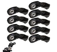 COUVERTURE DE GOLF Club, manches de tête de club de golf | Couvoirs de tête du pilote d'impression 9x lettre | Numéro Alphabet Design Sports Fan Fan Golf Club Club, l'équipement des ventilateurs de