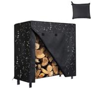 Couverture De Grille À Bois De Chauffage - Tissu Oxford 210D 95,67 Pouces | Couverture Extérieure Pour Abri De Bois De Chauffage | Protecteur De Stockage De De Jardin Ouvert, Épais Et Résis
