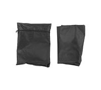 Couverture de grille de jardin extérieure ronde couverture bbq protecteur UV résistant à la poussière pour la grille ronde barbecue oxford tissu oxford enduit d'argent