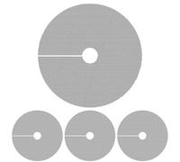 Couverture De Grille pour Pot De Fleurs - PE 15,7 Pouces, Protection du Sol pour Pot De Fleurs avec Protection Contre Les Creusages, Couverture De, Ajustement Sécurisé | Bouchon De Creusement