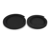 Couverture de Guitare Couverture Couvercle de trou sonore en Silicone for guitare classique, accessoires de réduction du bruit, bloc tampon, pièces de bouchon d'arrêt, 2 tailles(10.2 CM)