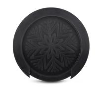 Couverture de Guitare Sound Hole Cover,Bloc de Couverture de Trou de Son de Guitare en Caoutchouc Noir pour Ouverture de Guitare Classique Acoustique 38 `` / 39 '',Accessoi