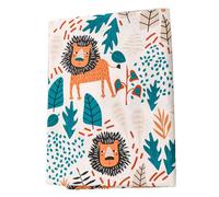 Couverture De Haricot Double Couche Pour Enfants,Couette En Peluche,Couverture Confortable Pour Bébé,Quatre Saisons,Automne Et Hiver, - Type Lion
