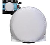 Couverture de jante de secours RV, couvertures de pneus de remorque - Housses de roue imperméables pour pneus de remorque | Le protecteur de pneu de neige de la pluie solaire s'adapte