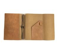 Couverture de journal A5 en cuir, couverture de journal A5 en cuir | Housse de planificateur avec bande élastique pour écrivains journalistes voyageurs professionnels étudiants enseignants