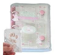 Couverture de journal - Organiseur M5 en PVC transparent, étui de fournitures scolaires pour protéger les cahiers et les planificateurs, design transparent avec accès facile, accessoire pour