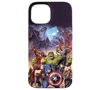 Couverture de la Bande dessinée Marvel The Avengers Infinity Saga Coque pour iPhone 15