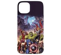 Couverture de la Bande dessinée Marvel The Avengers Infinity Saga Coque pour iPhone 15 Plus
