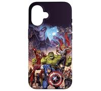 Couverture de la Bande dessinée Marvel The Avengers Infinity Saga Coque pour iPhone 16