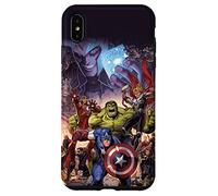Couverture de la Bande dessinée Marvel The Avengers Infinity Saga Coque pour iPhone XS Max