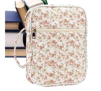 Couverture de la Bible | 31 x 8 x 23 cm - Pochette pour livre d'église avec poignée - Étui de support de Bible avec poche zippée et fournitures d'étude, solution complète pour étudier les chrétiens de