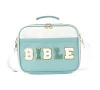 Couverture de la Bible Sac biblique protecteur portable avec sangle réglable et manipuler un grand cas de livre à fermeture éclair pour l'étude et l'église