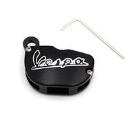 2Bird Couverture de la clé de Moto CNC Coque de Protection for Vespa Piaggio GTS Sprint Primavera 150 300 125 Accessoires (Color : Black)