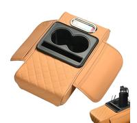 COUVERTURE DE LA CONSOLE CENTRE - Protecteur De La Voiture, Tasse Et Support De Téléphone | Tampon De L'accoudoir De Voiture Multifonctionnel Avec Rangement, Couvercle De Couvercle De Console De Couss