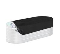 COUVERTURE DE LA PAPE DE TANK - CDIER IMPHERPORT, protecteur extérieur | Bouclier de bain de glace ovale, conception de capuchon de blocage du soleil, ajustement durable pour le creux de cheval, idéal