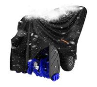 Couverture de la souffleuse à neige - Protection UV imperméable Tournure lourde | Toutes les couvertures de saison pour une solution de stockage, conception de tissu oxford renforcé, structure de cout