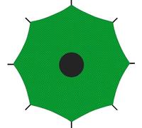 Couverture de la Teinte de Trampoline, canopée en Tissu Oxford 12 Pieds pour Le Trampoline à 8 Poteau, avec Corde Connexion pour extérieur, arrière-Cour, Ombre l'aire Jeux