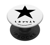 Couverture de l'album David Bowie Blackstar PopSockets PopGrip Adhésif