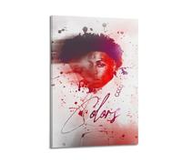 Couverture de l'album de musique NBA Young Boy - Couverture d'album de musique - Affiche de musique pop Hip Hop Rap - Impression sur toile esthétique pour fille et garçon - Décoration de dortoir - 20