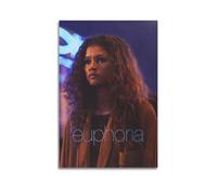 Couverture de l'album Euphoria signée Limited, couverture d'album de musique, chanteuse pop hip-hop, rap - Impression sur toile - Décoration murale pour fille et garçon - 40 x 60 cm - Sans cadre