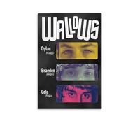 Couverture de l'album Wallows signée Limited, couverture d'album de musique, pop hip hop rap chanteur étoile de musique poster de musique sur toile esthétique pour fille et garçon, adolescent
