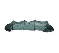 Couverture de Ligne de Tunnel de Serre Portable Couverture Nette de Nuance de Jardin pour Fruits de légumes Fleurs (Blackish Green Mesh PE en Acier de Sunshade Style)