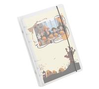 Couverture de ligne trouvée | Fournitures de bureau à 6 anneaux | Protection de document amovible | Protection de document durable pour les notes de stockage, les photos et les autocollants