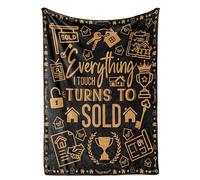 Couverture De Lit Agent Immobilier : Tout ce Que Je Touche se Vend. S
