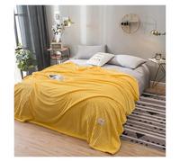 Couverture De lit Couleur Verte Couverture en Flanelle Douce Simple Reine Roi Plaids Chauds for Lits Mantas De Cama couvertures Thow(Type 5,120x200cm 47x78inch)