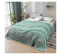 Couverture De lit Couleur Verte Couverture en Flanelle Douce Simple Reine Roi Plaids Chauds for Lits Mantas De Cama couvertures Thow(Type 7,200x230cm 78x90inch)