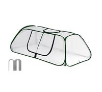 Couverture de lit surélevée - Maille zippée pour jardinière | Bouclier de protection contre le gel en métal PVC, accessoire de jardin respirant pour l'extérieur et l'intérieur, l'hiver, les intempérie