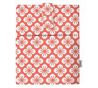 Couverture de livre - Couverture de livres pour livre broché, tissu lavable,imperméable,protecteur de livre - housse de protection pour tablette pour adulte Idée Cadeau (Flower)