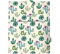 Couverture de livre - Couverture de livres pour livre broché, tissu lavable,imperméable,protecteur de livre - housse de protection pour tablette pour adulte Idée Cadeau (Cactus ii)