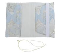 Couverture de Livre en Tissu A6 à Fleurs avec Sangle Réutilisable | Motif Floral Vintage Élégant, Coutures Renforcées, pour Journaux et Carnets de Voyage
