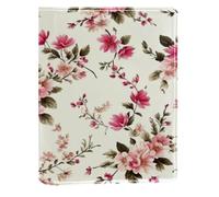 Couverture de livre esthétique en forme de papillon remplaçable, protecteur de livre réutilisable en cuir PU, convient pour les ordinateurs portables de 148 x 210 mm