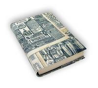 Couverture de livre, réglable, protection pour livres, imperméable, adaptable à n'importe quelle épaisseur, couverture de livre imprimée - 4 tailles différentes (137, XL)
