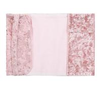 Couverture de Livre Réutilisable Décorative en Tissu Rose, pour Carnets | Protège-livre à Motif Imprimé, Protège Coins et Bords, pour Enseignants, Bureaux et Séances de Dédicace