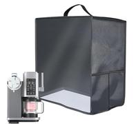 Couverture De Machine à Crème Glacée - 40x26x45cm Couverture Du Fabricant Avec Poignées | Cafe Dessert Shop Food Truck | Bouclier Étanche Avec Fenêtre Visible Et Protection De Poche Pour Café De