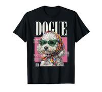 Couverture de Magazine Dogue Bichon Frise Fashion Dogs pour Les Amoureux des Chiens T-Shirt